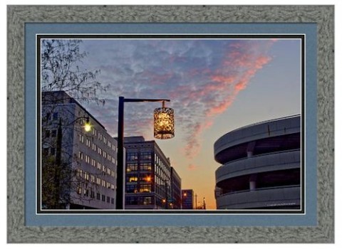 Framed print; Morning Light