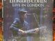 Cardboard sleeve for a 2-cd set Cohen Live in London.
