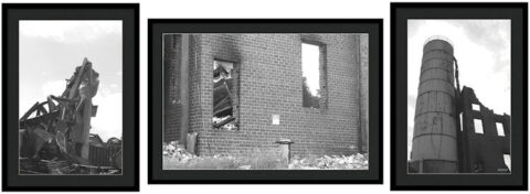 mock up of the three images